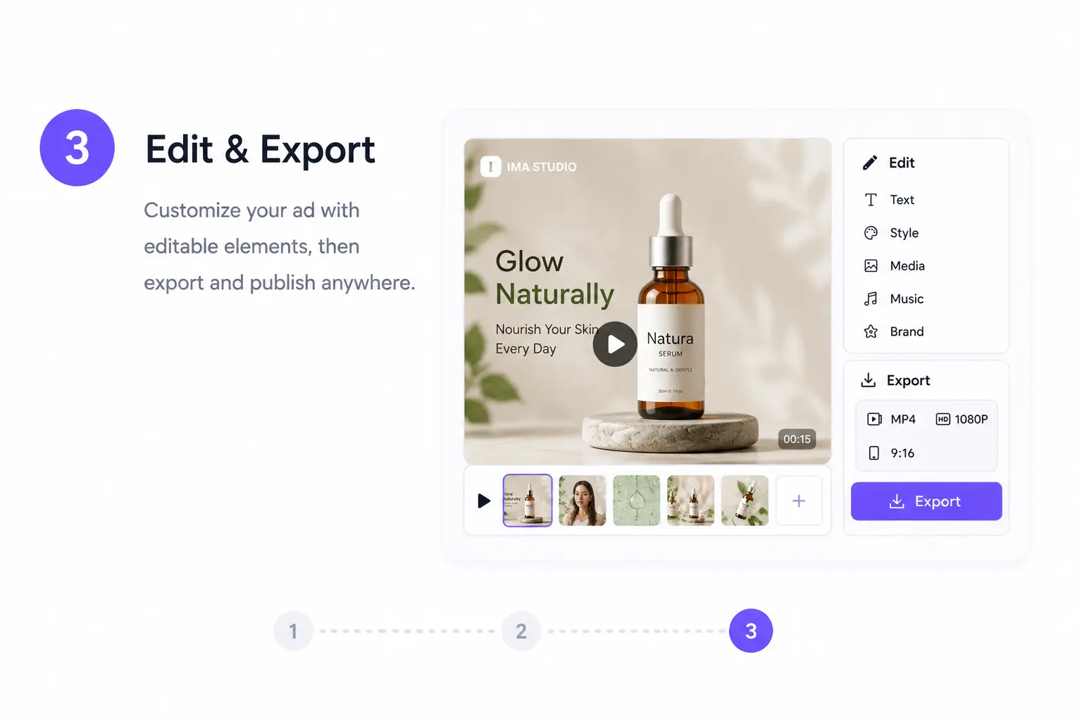 Generate, Customize, and Export