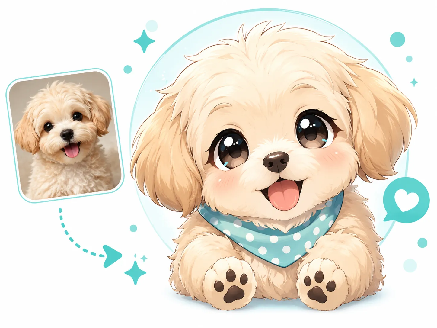 AI 生成的動漫圖片