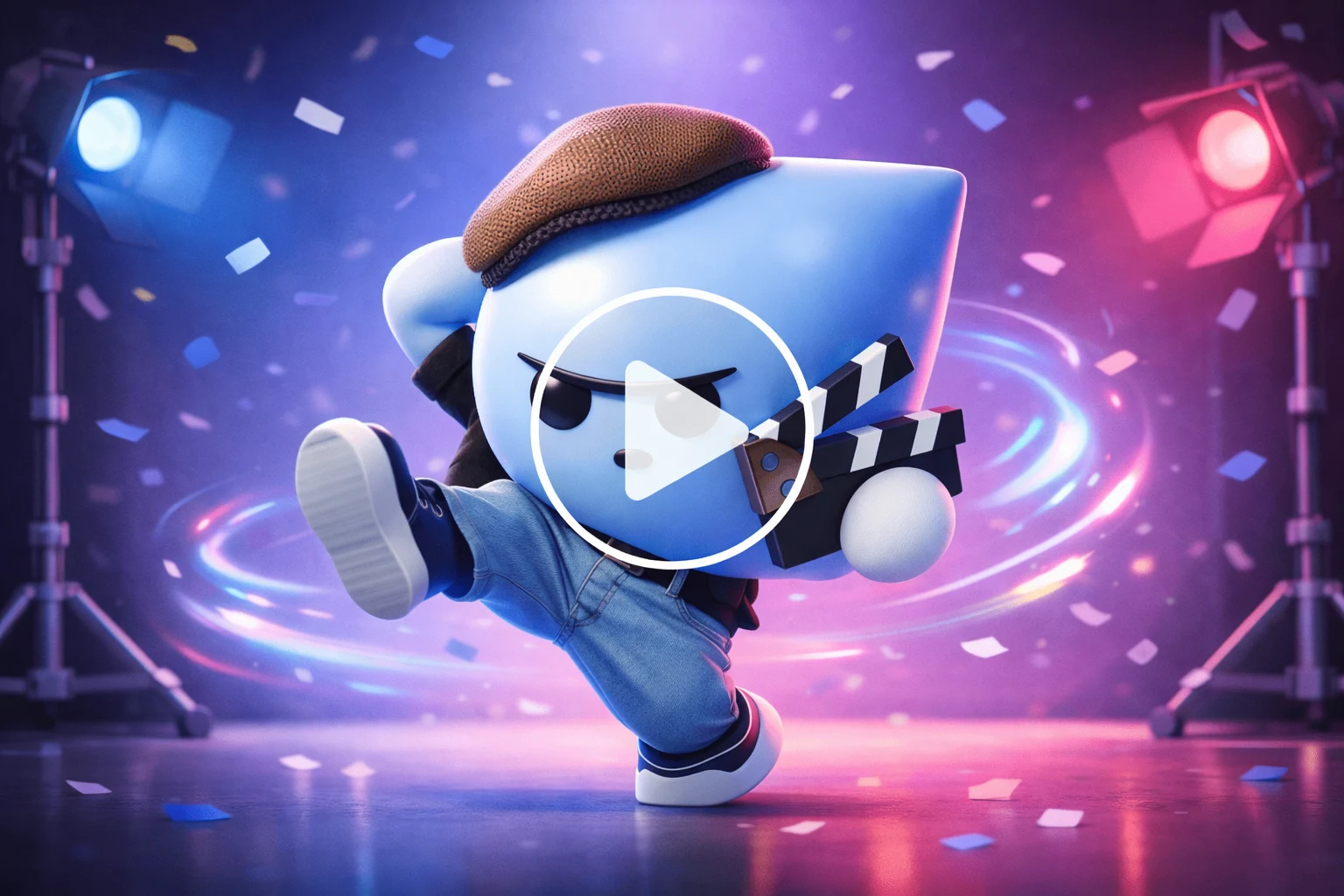 AI generated dance video
