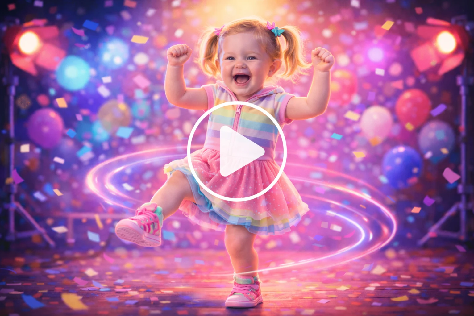 AI generated dance video