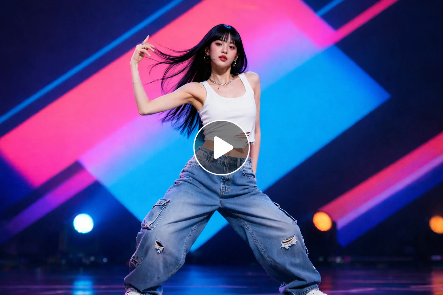 AI generated dance video