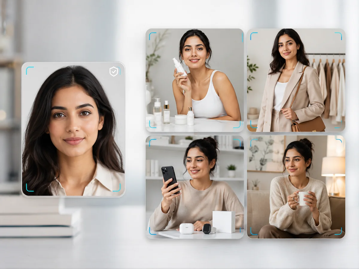 Create More Ad Variations From One Face Reference