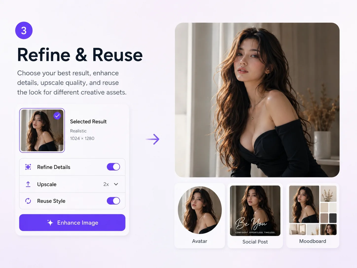 Refine and Download