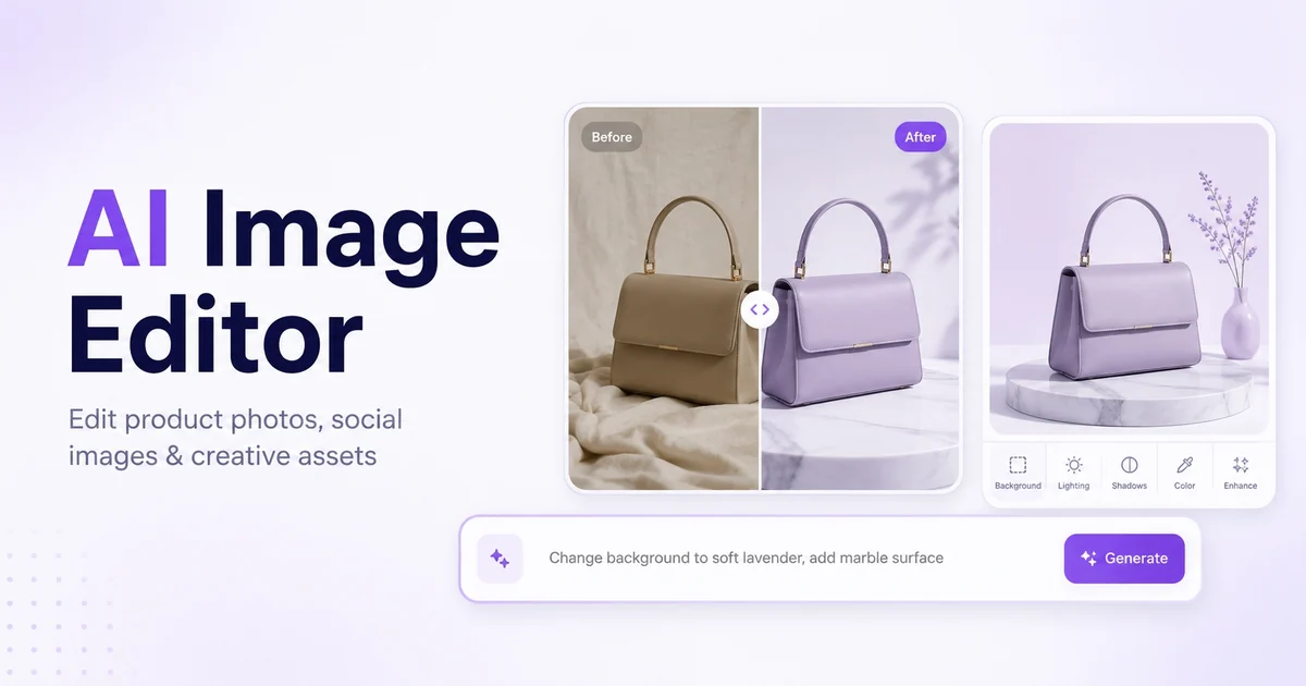 AI Image Editing Built for Real Creative Assets