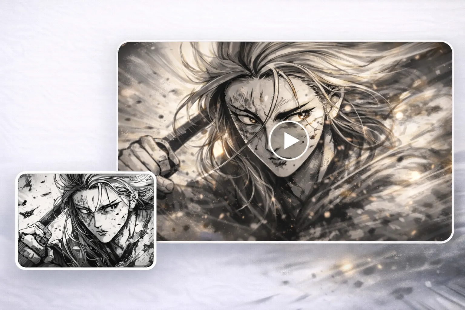 Manga to Anime Video: Turn Comic Panels into Animated Clips
